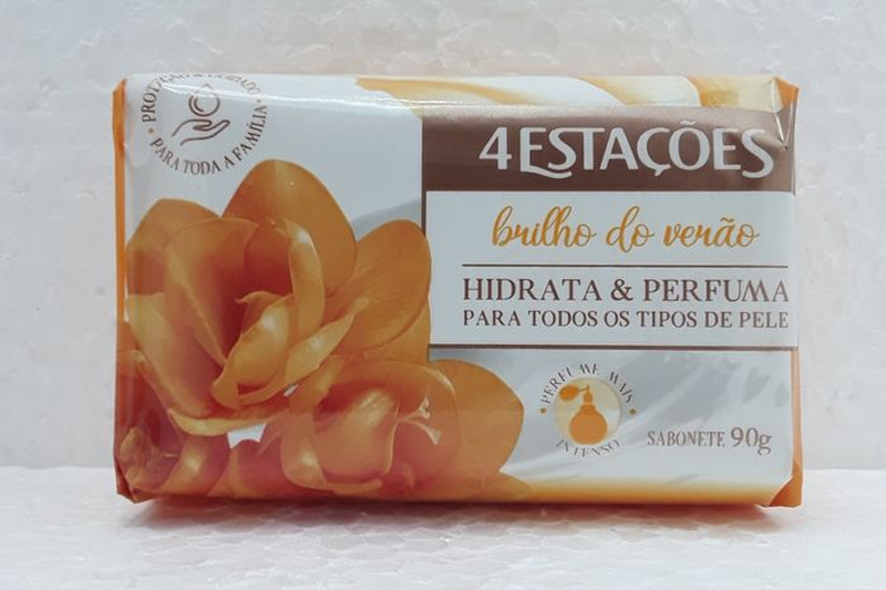 Jabon 4 Estaciones Barra Verano 90 G