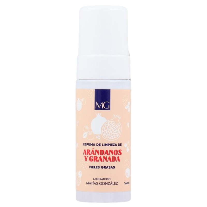 Espuma De Limpieza Matías González De Arándanos 160 Ml