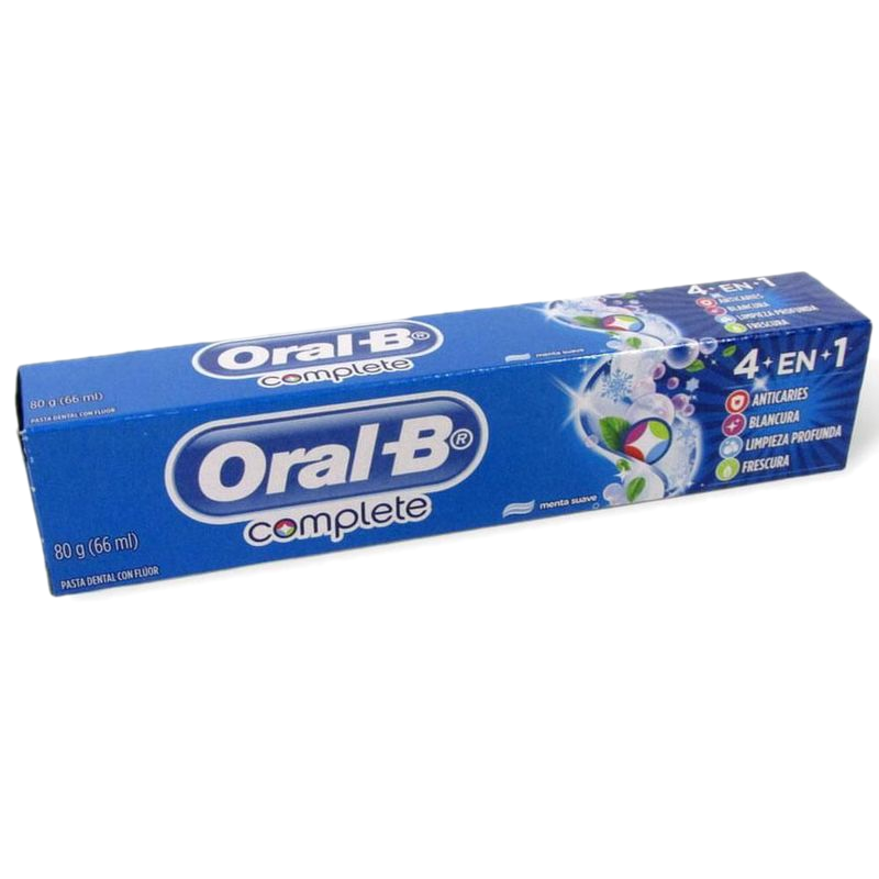 Crema Dental Oral-b Complete 80 G 4 En 1