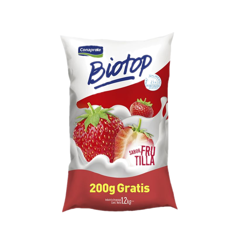 Yogur Biotop Frutilla 1.2 L