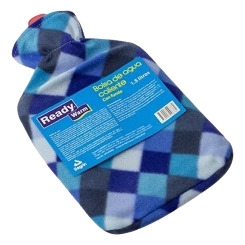 Bolsa De Agua Caliente Ready Warm Con Forro 1.5 L