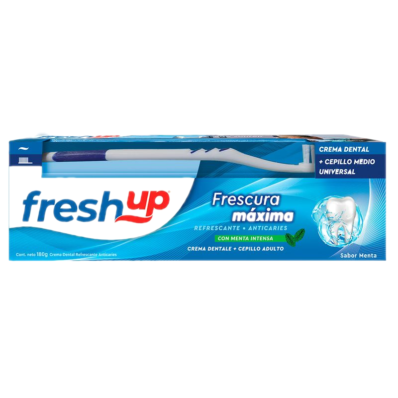 Crema Dental Fresh Up 180 G + Cepillo