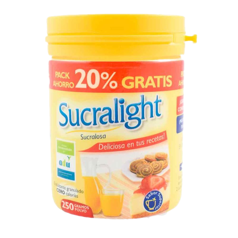 Sucralight Polvo Pote 250 G (20% Regalo)