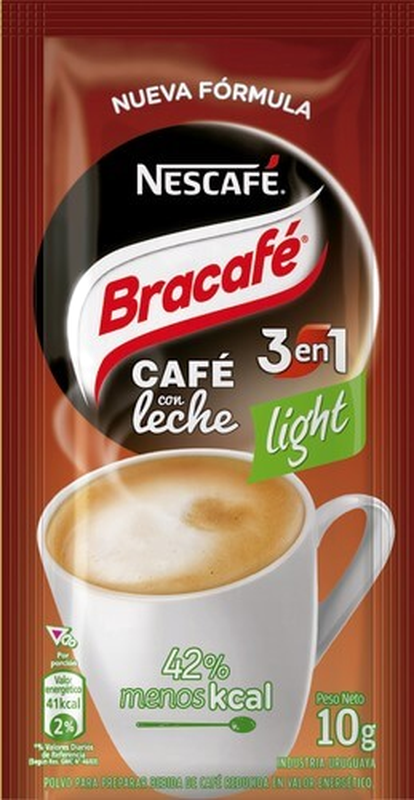 Cafe Bracafe 3 En 1 Light 10 G