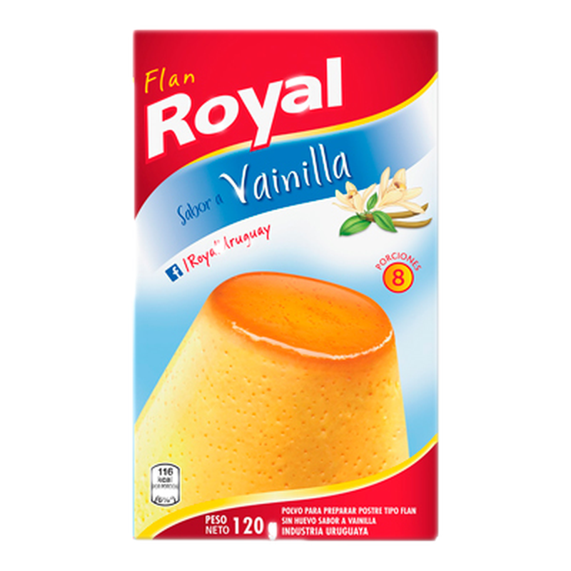 Flan Royal Vainilla 8 Porciones
