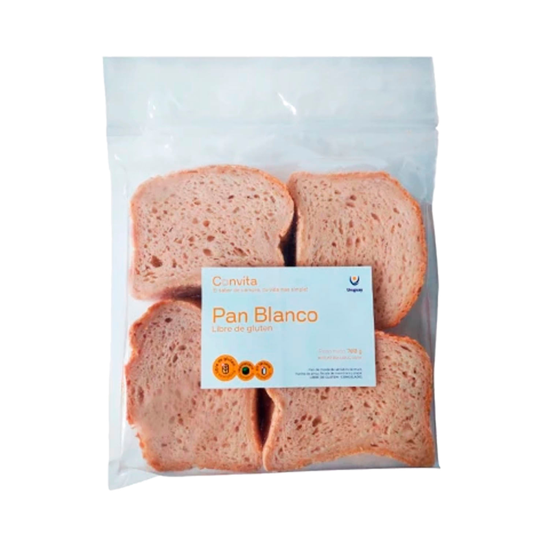 Pan Convita Molde Blanco 700 G