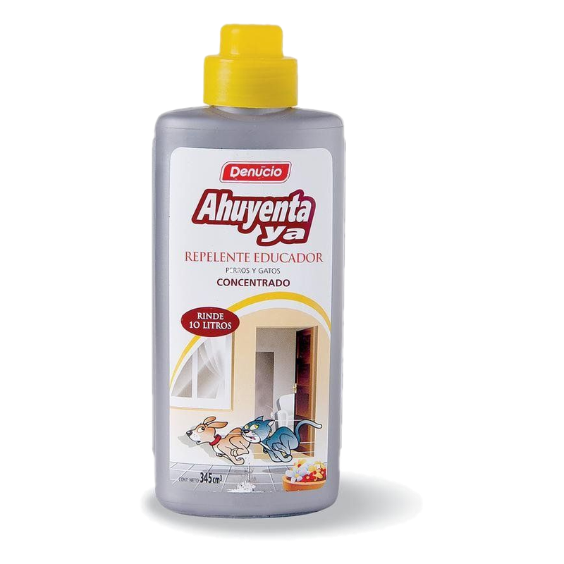 Repelente Educador Denucio Ahuyenta Ya Concentrado Para Perros Y Gatos 345 Ml