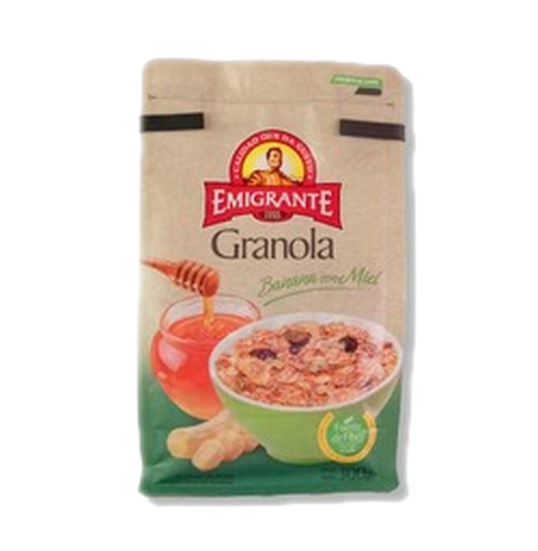 Granola Banana Y Miel El Emig. 300 G.