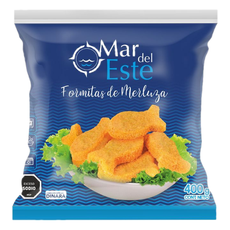 Formitas De Merluza Mar Del Este 400 G
