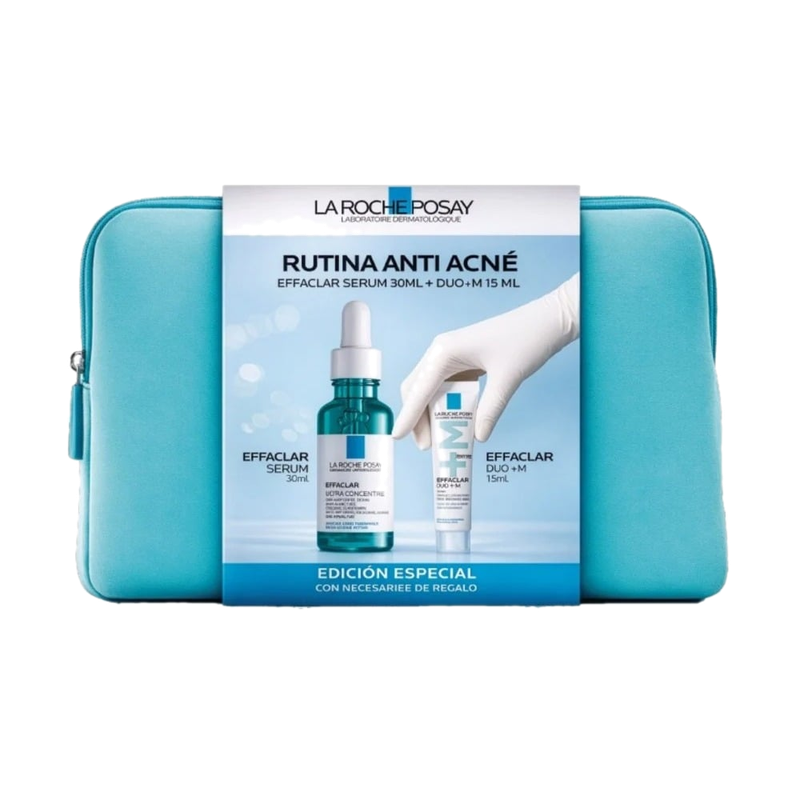 Pack La Roche Posay Rutina Anti Acné Sérum Effaclar 30 Ml + Crema Effaclar Duo+ M 15 Ml