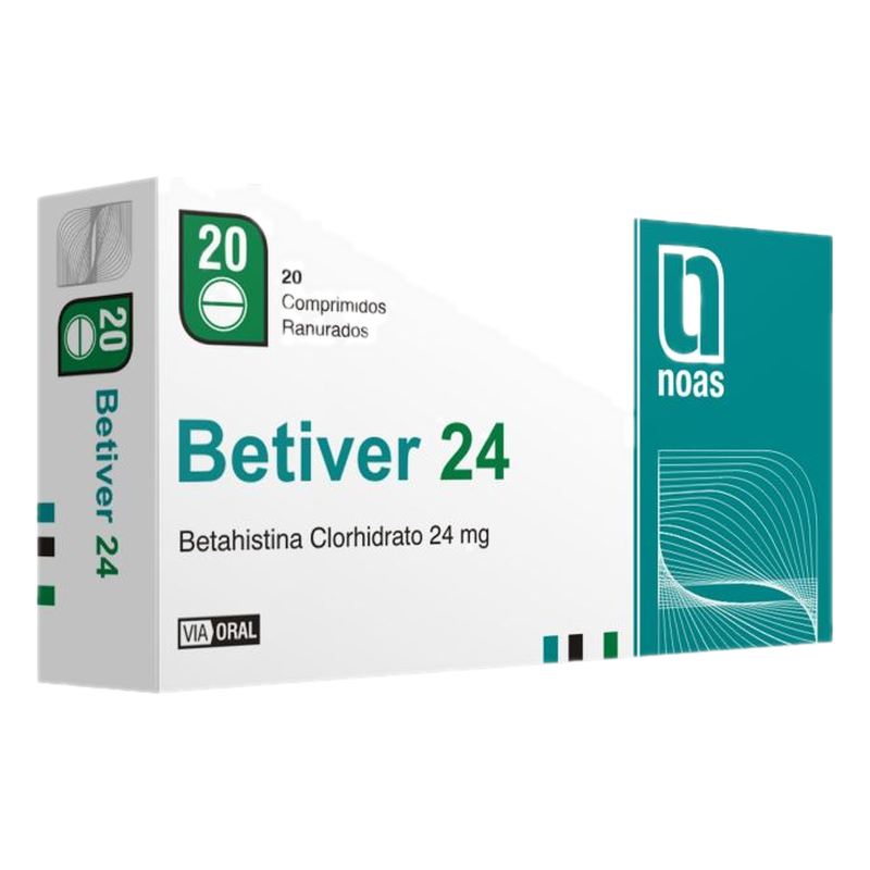 Betiver 24 Mg X 20 Comprimidos