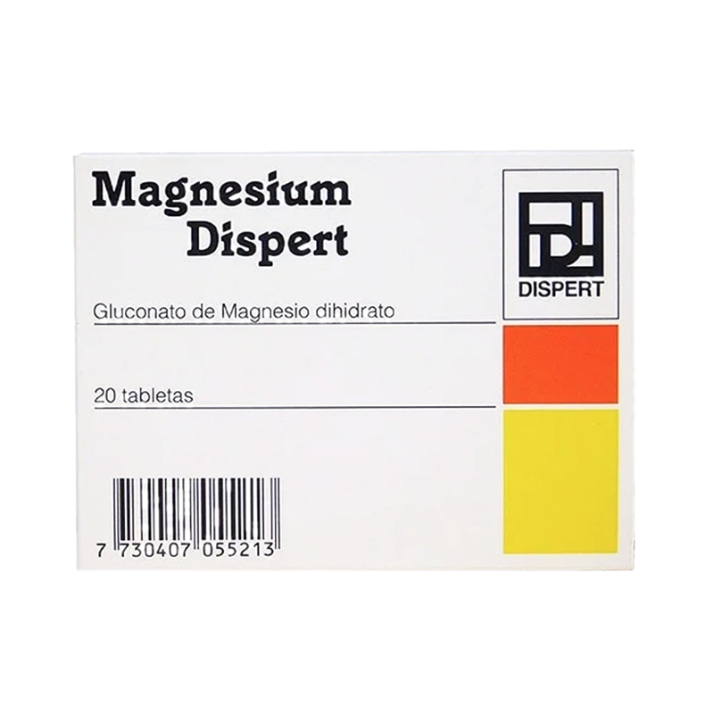 Magnesium Dispert 20 Tabletas