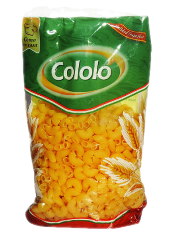 Fideos Cololo Natural Coditos 500 G