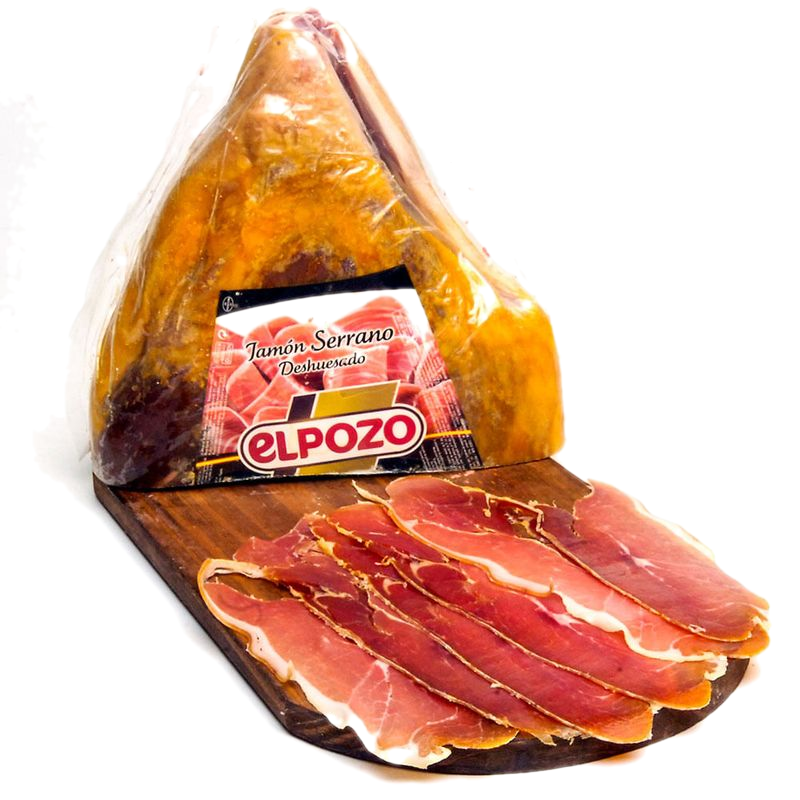 Jamón Crudo Español El Pozo Serrano 50 G