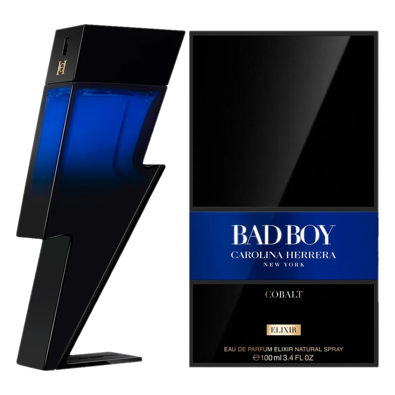 Perfume Carolina Herrera Bad Boy Cobalt Elixir Edp 10 Ml