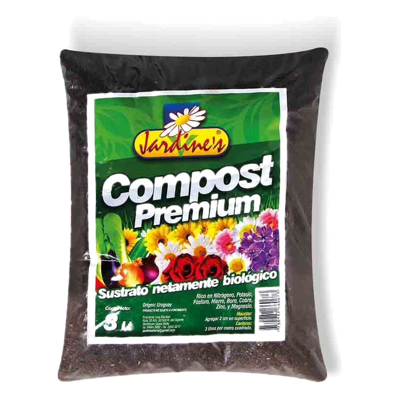 Compost 100% Jardines Natural 3 L