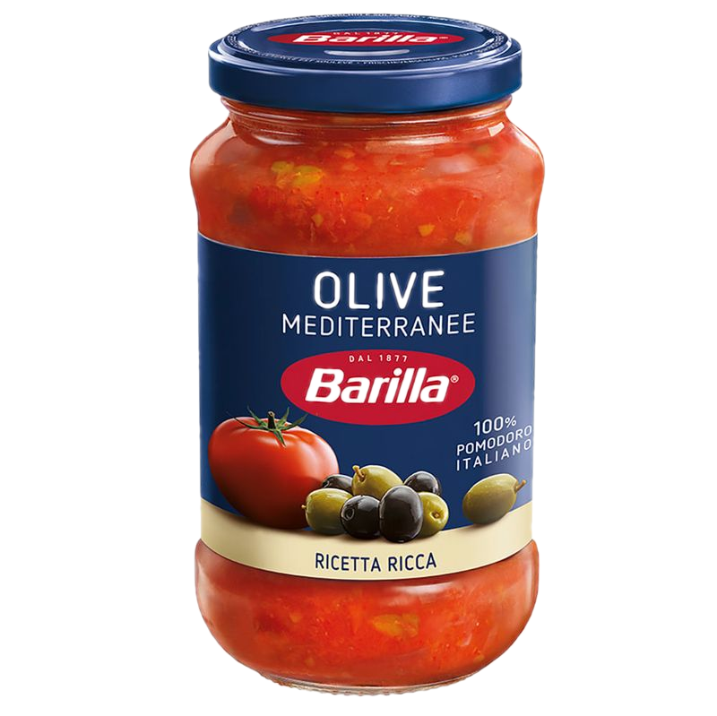 Salsa De Tomate Con Aceitunas Barilla 400 G