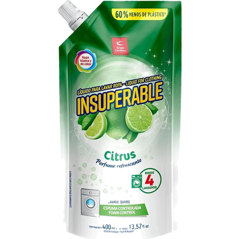 Jabón Líquido Insuperable Citrus 400 Ml