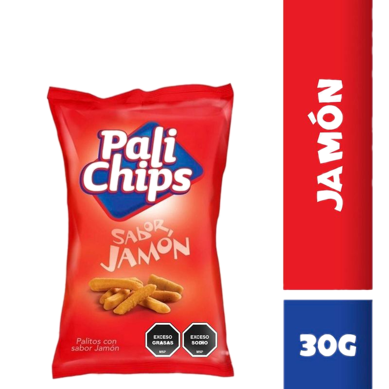 Pali Chips Jamón 30 G