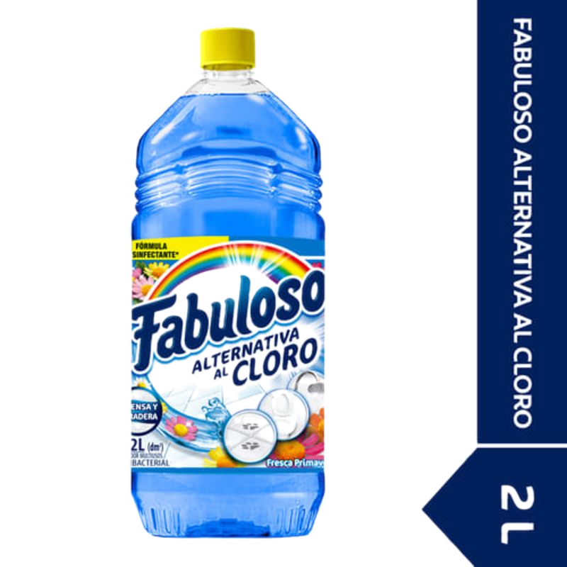 Limpiador Fabuloso Alternativa Al Cloro 2 L