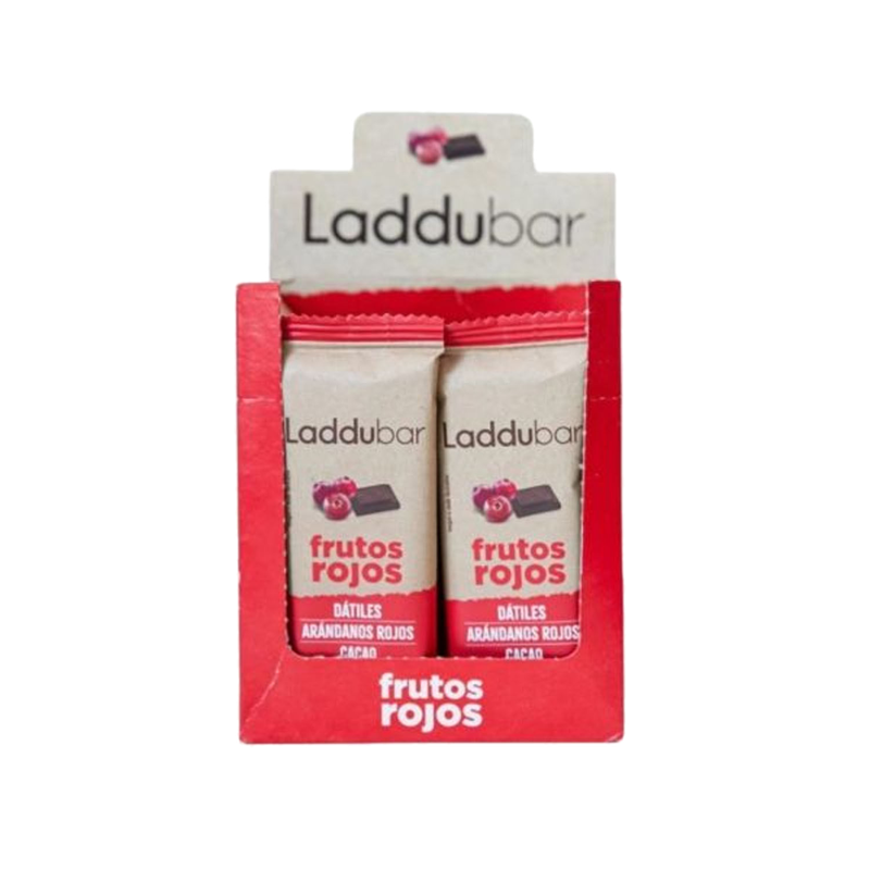 Barrita Laddubar Datiles Caju Frutos Rojos Pack 30 G