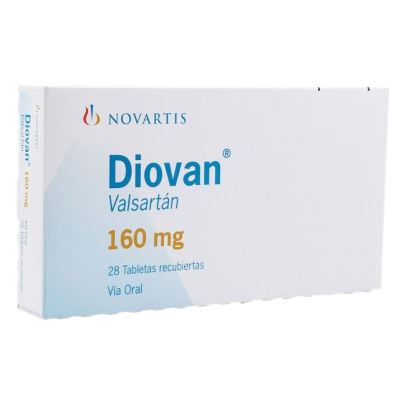 Diovan Valsartán 160 Mg X 30 Comprimidos