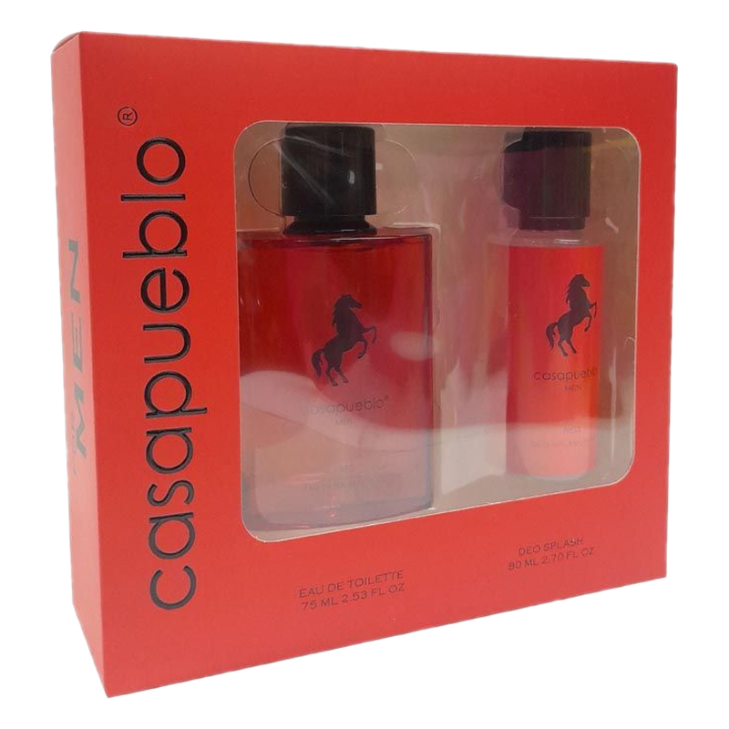 Perfume Casapueblo Pack Wild Red Edt 75 Ml + Desodorante 80 Ml
