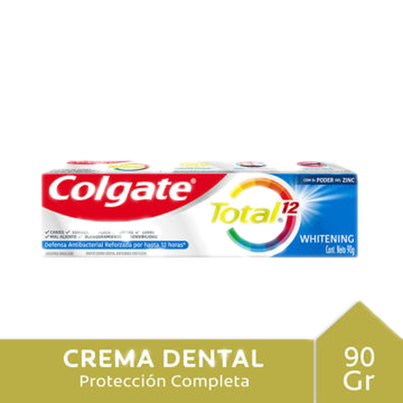Colgate Total 12 Whitening Gel 90gs