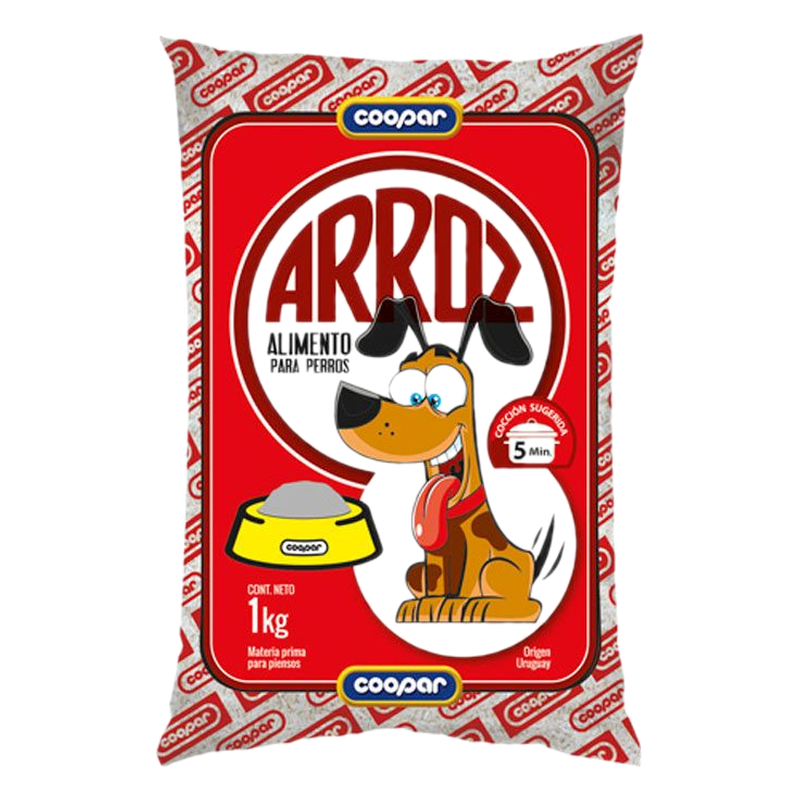 Alimento Para Perros Arroz Coopar 1 Kg