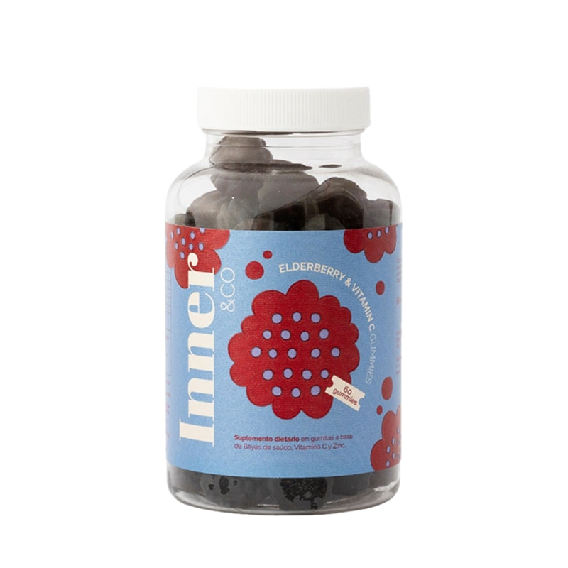 Suplemento Inner Elderberry & Vitamin C 60 Gummies
