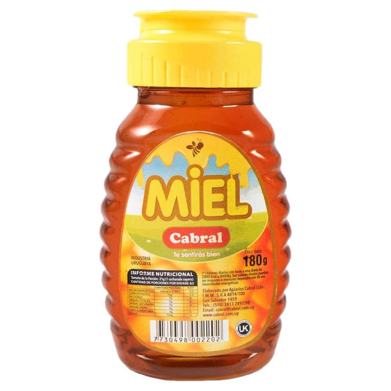 Miel Pura De Abeja Cabral 180 G