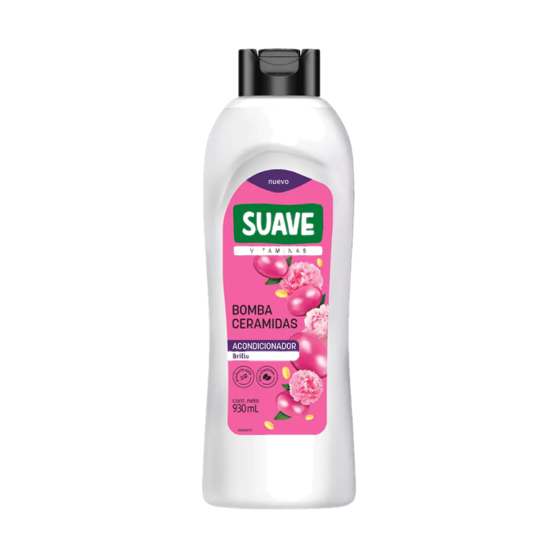 Acondicionador Suave Brillo Ceramidas Con Ceramidas Perladas 930 Ml
