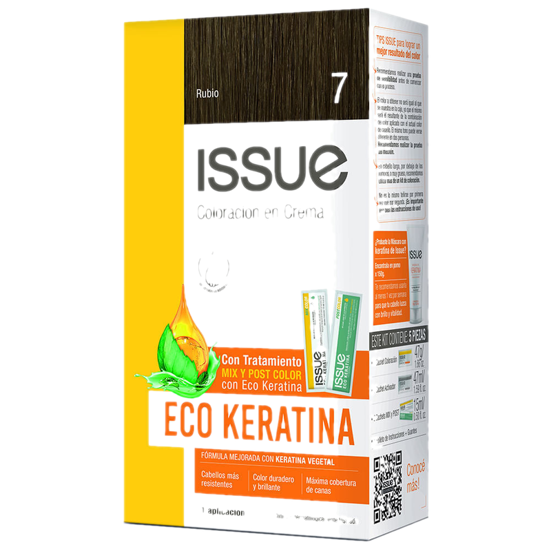 Coloración Issue Kit Keratina N° 7