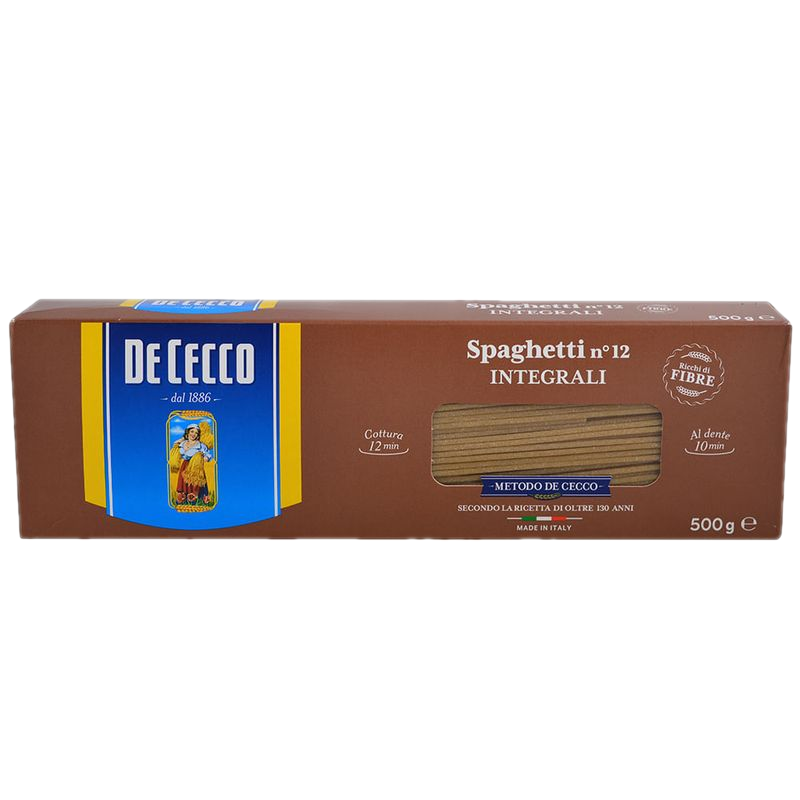 Fideos De Cecco Spaghetti Integral 500 G