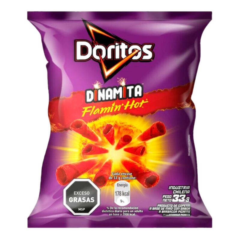 Snack Doritos Dinamita Flamin Hot 33 G