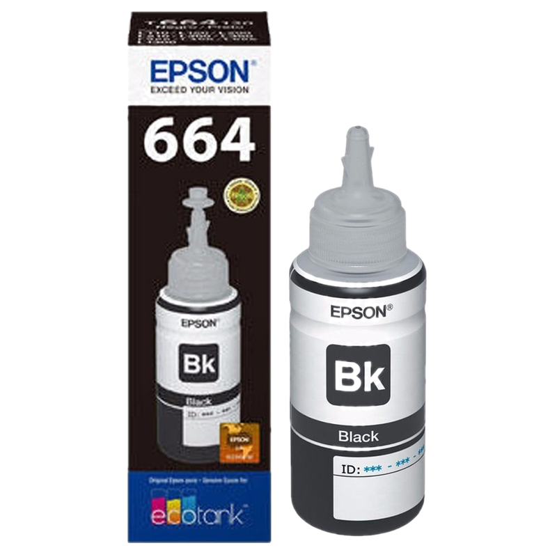 Botella De Tinta Epson Color Negro 70 Ml