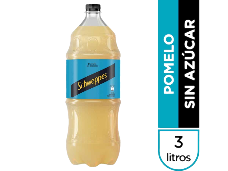 Schweppes Pomelo Sin Azúcar 3 L