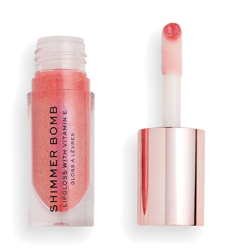 Brillo Labial Make Up Revolution Shimmer Bomb Daydream Pink