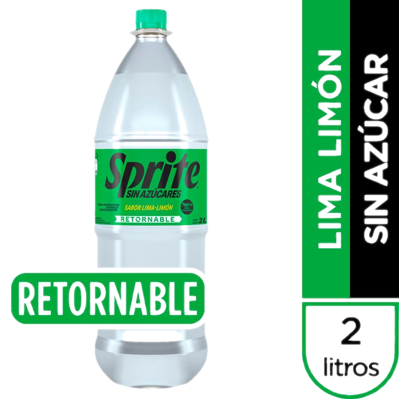 Refresco Sprite Sin Azúcar 2 L Retornable