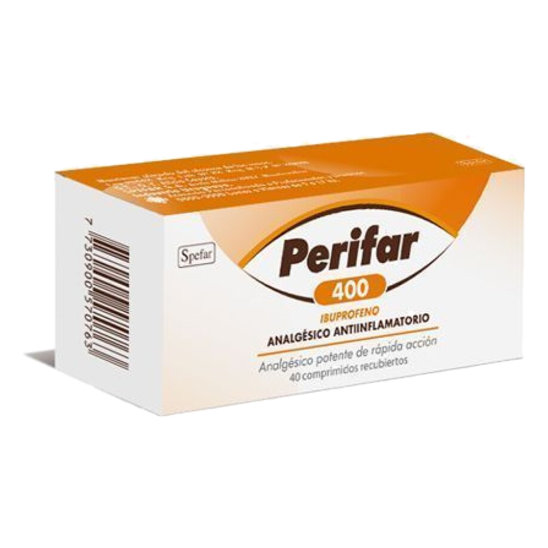 Perifar 400 Mg X 40 Comprimidos