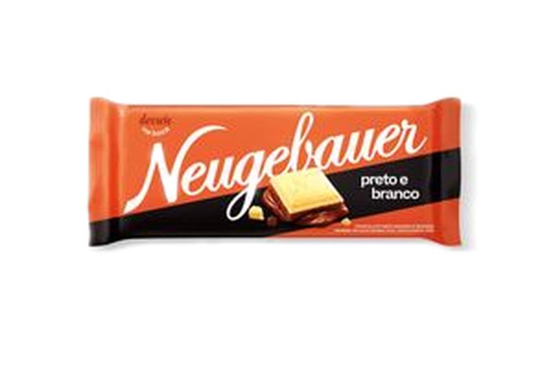 Tableta De Chocolate Blanco Y Negro Neugebauer 80 G
