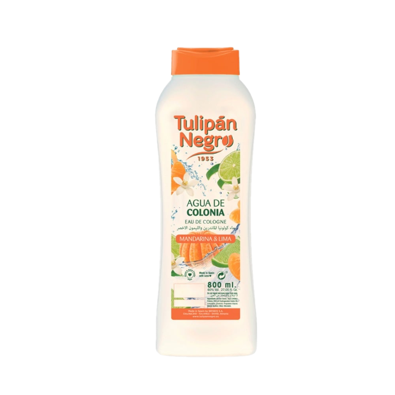 Colonia Tulipán Negro Mandarina Y Lima 800 Ml