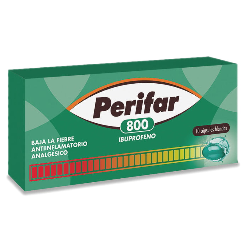 Perifar 800 Mg 10 Cápsulas Blandas