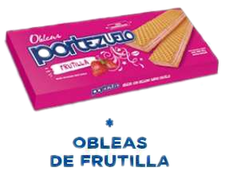 Galletas Oblea Portezuelo 110 G Frut
