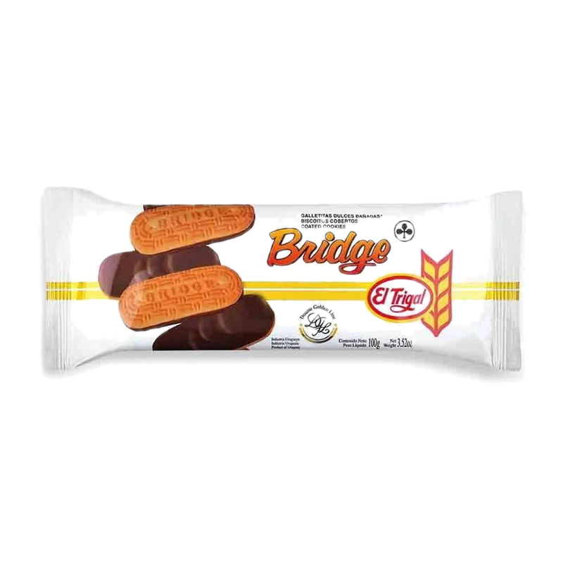 Galletitas Bridge Bañadas Chocolate 100 G