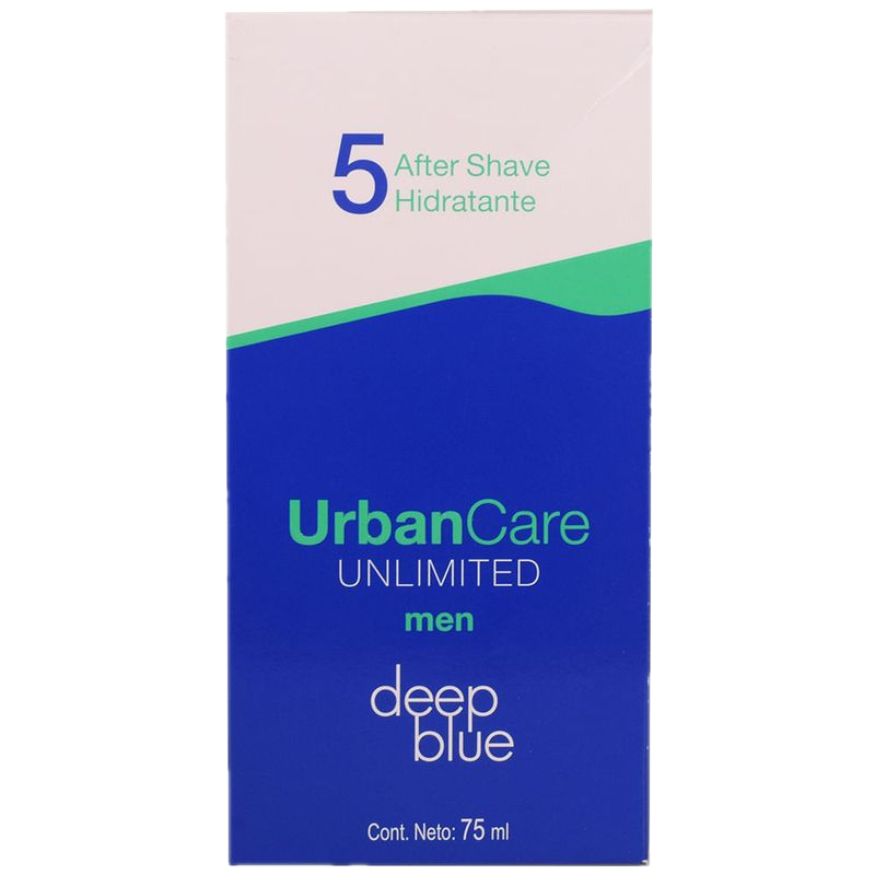 After Shave Urban Care Unlimited Deep Blue 75 Ml