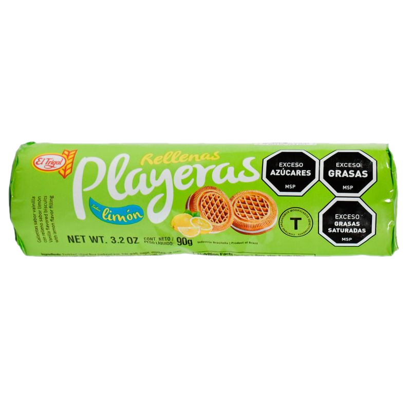 Galletitas Playeras Rellenas Limón 90 G
