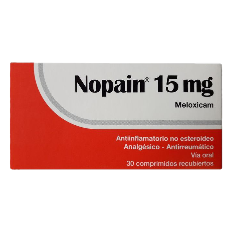 Nopain 15 Ml 30 Comprimidos