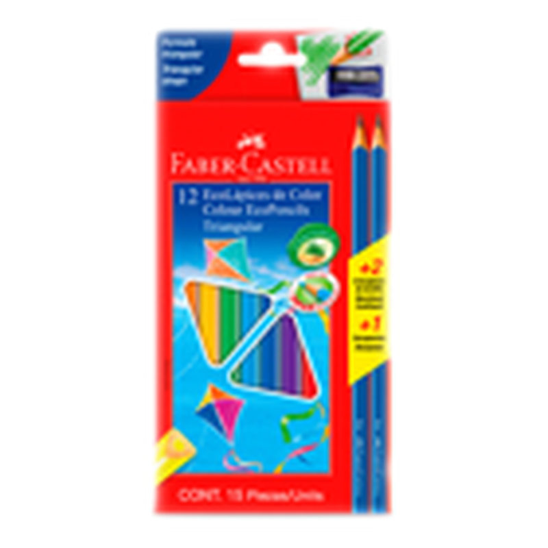 Lápices De Colores Faber Castell 12 Unidades