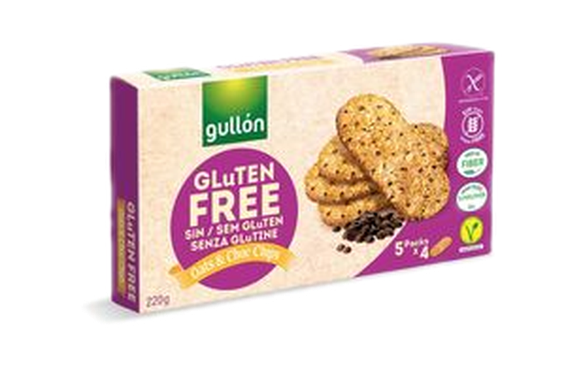 Galleta Gullón Avena Y Chips Sin Gluten 220 G